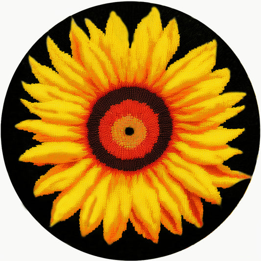 Sunflower Latch hook kits, Size 20''X20''